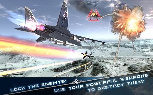 Jet Fighters: Modern Air Combat 3D Android Game Image 2