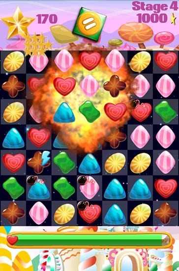 Candy Gems and Sweet Jellies Android Game Image 2