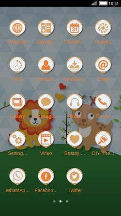 Love Is Everywhere CLauncher Android Theme Image 2