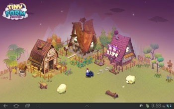 Tiny Farm Android Wallpaper Image 2