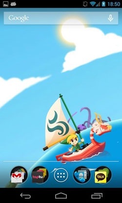 Zelda: Wind Waker Android Wallpaper Image 2