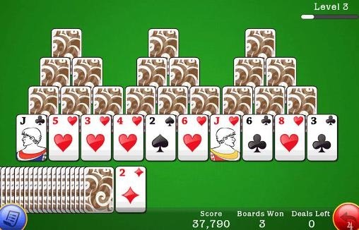 Classic Tri Peaks Solitaire Android Game Image 1