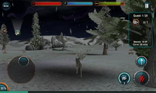 Angry Wolf Simulator 3D Android Game Image 2