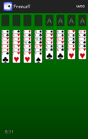 Freecell Solitaire Android Game Image 1