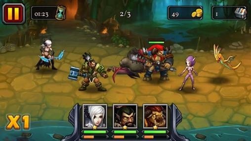 Heroes Of The Alpha Arena Android Game Image 1