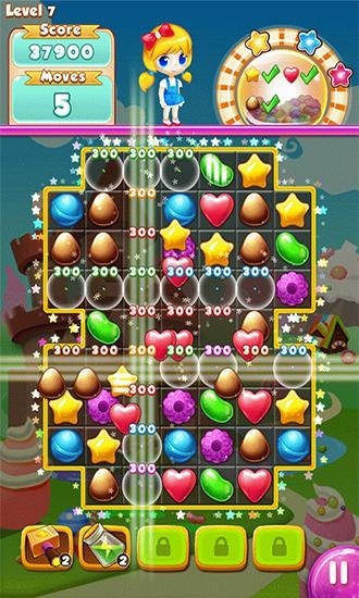 Sweet Heroes Land Android Game Image 1