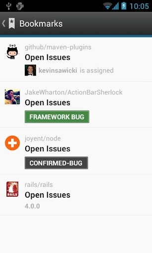 GitHub Android Application Image 2