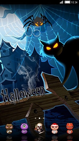 Halloween CLauncher Android Theme Image 1