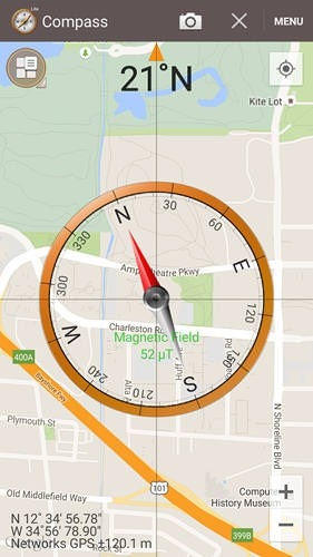 Smart Compass Android Application Image 2