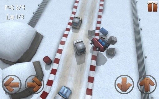 Winter Racing: 4x4 Jeep Android Game Image 2