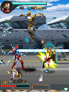 Avengers The Mobile Game Java Game Image 1