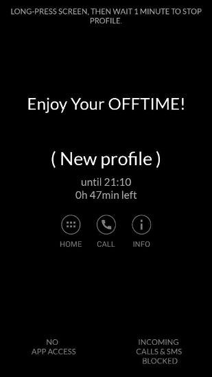 Focus Time Android Application Image 1