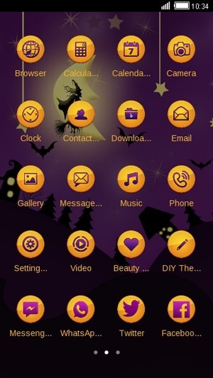 Halloween CLauncher Android Theme Image 2