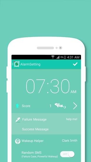 Alarm Run Android Application Image 1