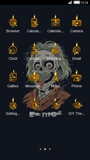 Halloween CLauncher Android Theme Image 2