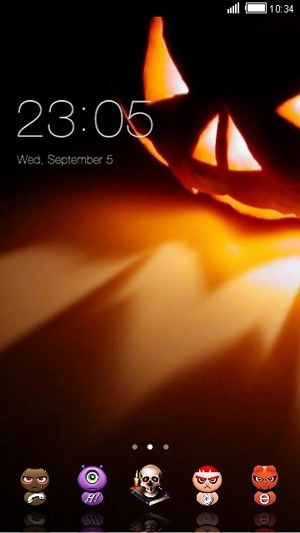 Halloween CLauncher Android Theme Image 1