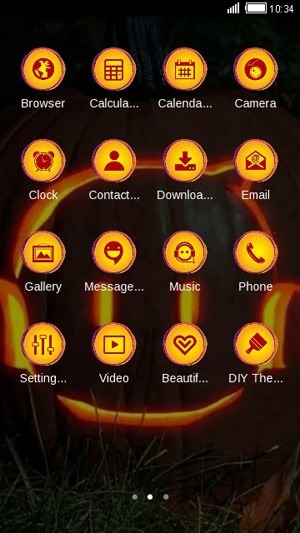 Halloween CLauncher Android Theme Image 2