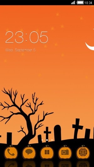 Halloween CLauncher Android Theme Image 1