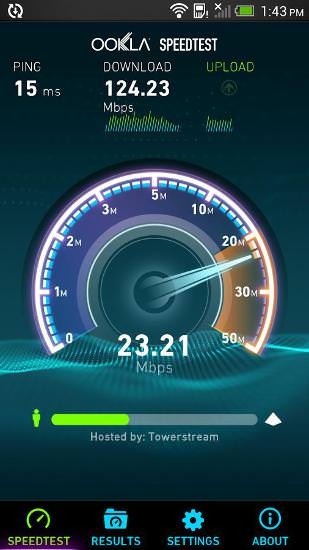 Speedtest Android Application Image 2