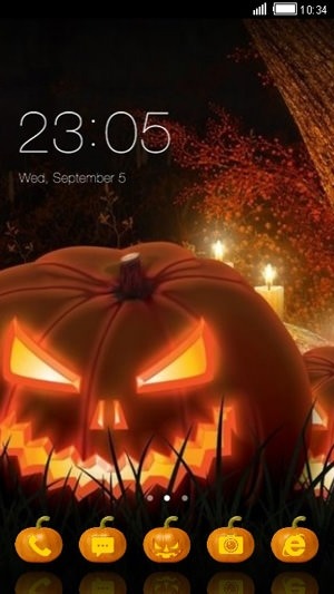 Halloween CLauncher Android Theme Image 1