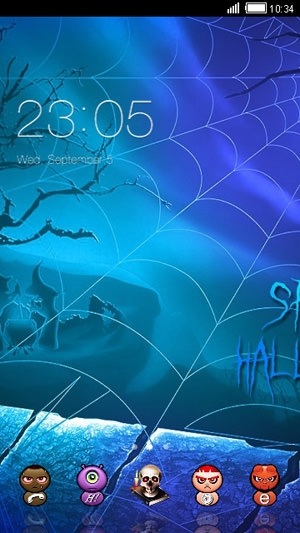 Halloween CLauncher Android Theme Image 1