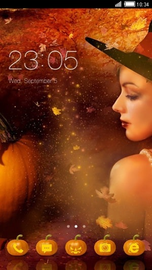 Halloween CLauncher Android Theme Image 1