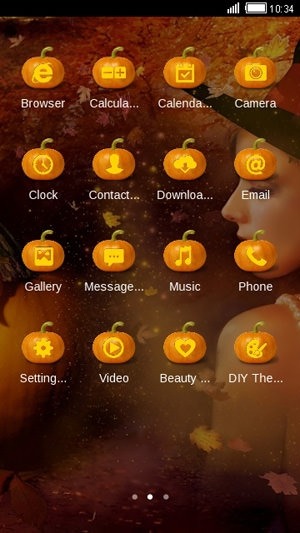 Halloween CLauncher Android Theme Image 2