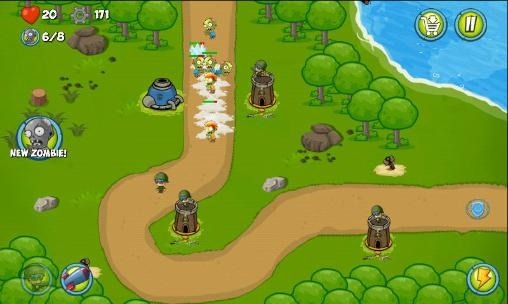 Zombie Wars: Invasion Android Game Image 1