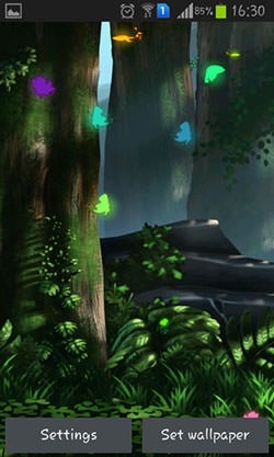 Fairy Forest Android Wallpaper Image 1