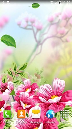 Flowers Android Wallpaper Image 1