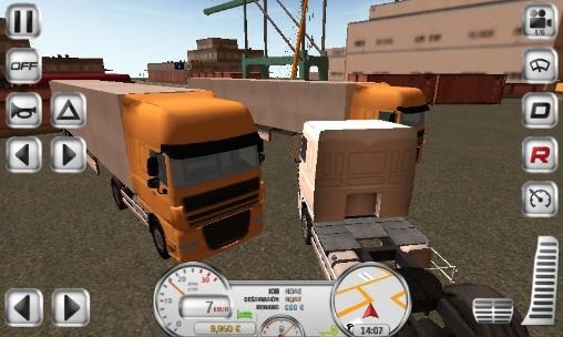 Euro Truck Driver Android Game Image 1