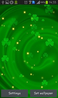 Shamrock Android Wallpaper Image 1