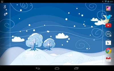 Siberian Night Android Wallpaper Image 2