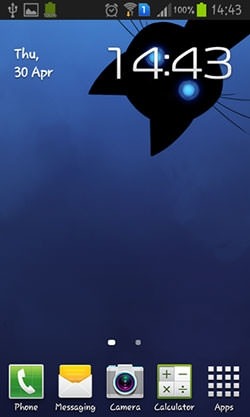 Stalker Cat Android Wallpaper Image 2