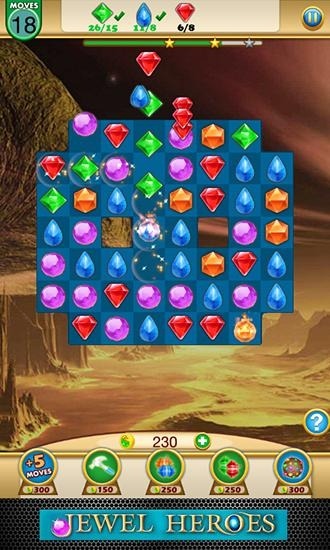 Jewel Heroes: Match Diamonds Android Game Image 2