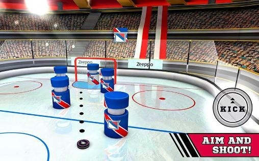 Pin Hockey: Ice Arena Android Game Image 1