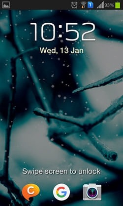 Snowfall Android Wallpaper Image 2