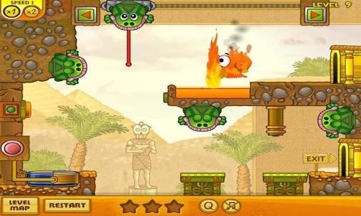 Snail Bob 3: Egypt Journey Android Game Image 1