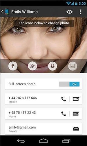 Big Caller ID Android Application Image 2