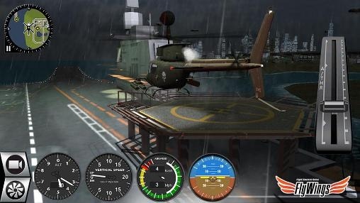 Helicopter Simulator 2016. Flight Simulator Online: Fly Wings Android Game Image 2