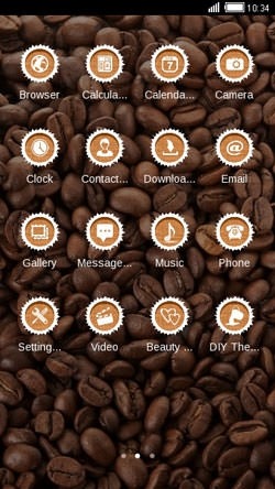 Coffee CLauncher Android Theme Image 2