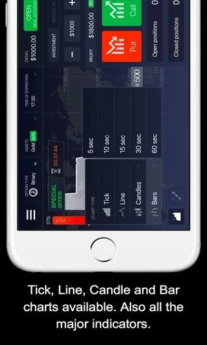 IQ Option Binary Options Android Application Image 2