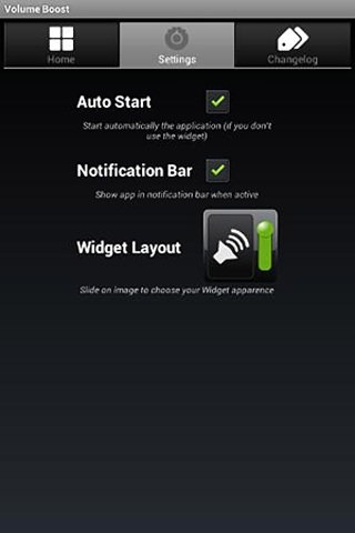 Volume Boost Android Application Image 1