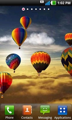 Hot Air Balloon Android Wallpaper Image 2