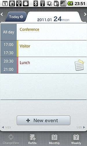 Schedule St Android Application Image 1