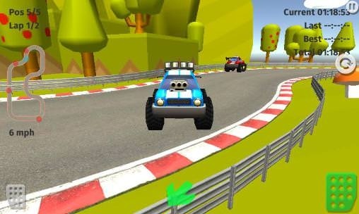Cartoon Racing Car Games Android Game Image 2
