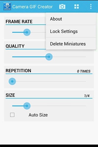 Camera Gif Creator Android Application Image 2