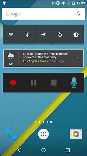 Easy Voice Recorder Pro Android Application Image 2