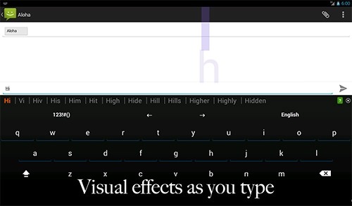 Effected Keyboard Android Application Image 1