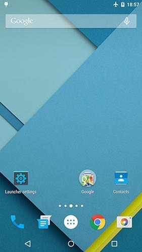 Lollipop Launcher Android Application Image 1